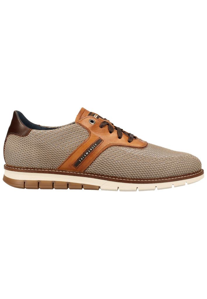 Salamander Sneaker Lederimitat/Textil Beige - surf4shoes
