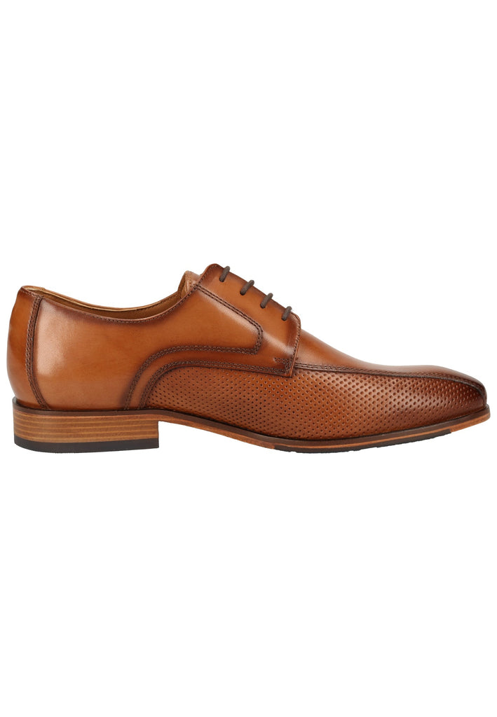 Salamander Businessschuhe Glattleder Cognac - surf4shoes
