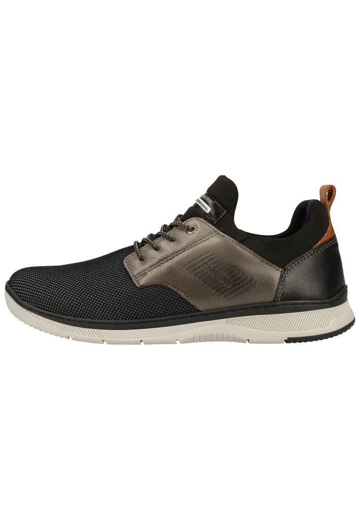 Salamander Sneaker Leder/Textil Schwarz/Grau - surf4shoes