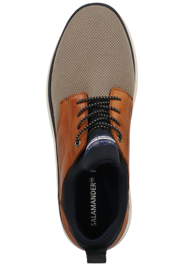 Salamander Sneaker Nappaleder Beige - surf4shoes