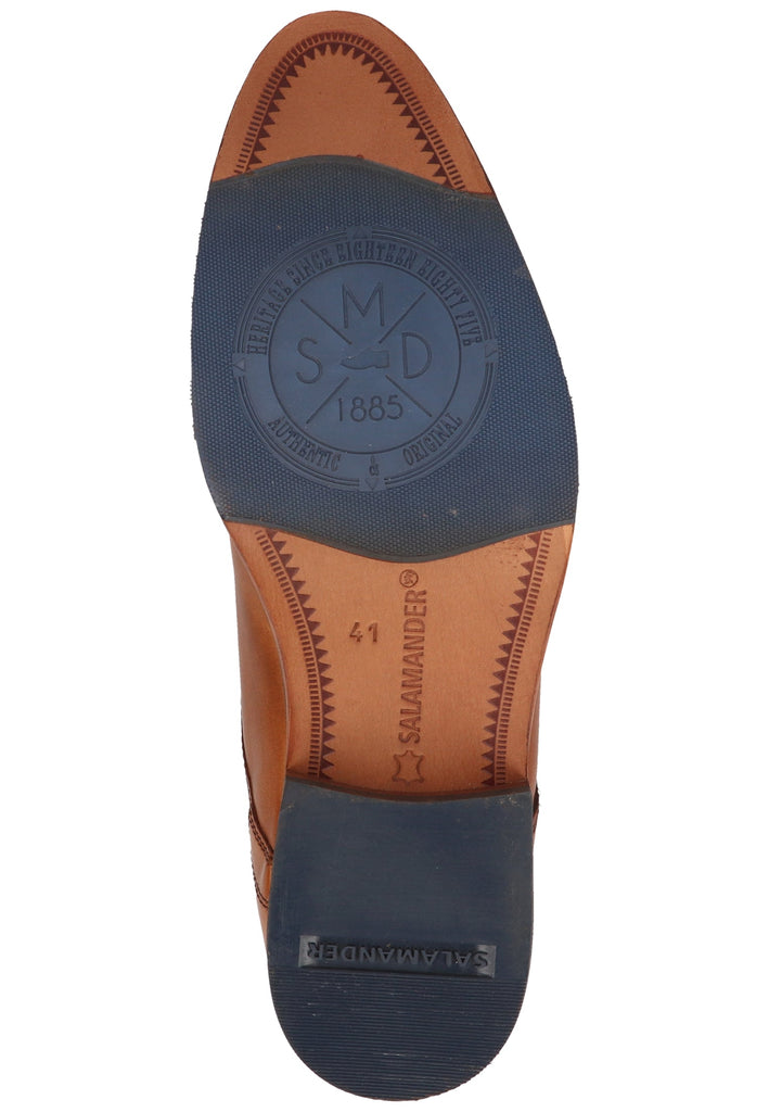 Salamander Businessschuhe Glattleder Tan - surf4shoes