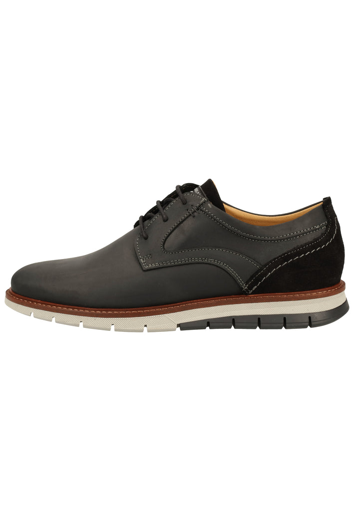 Salamander Sneaker Leder Schwarz - surf4shoes