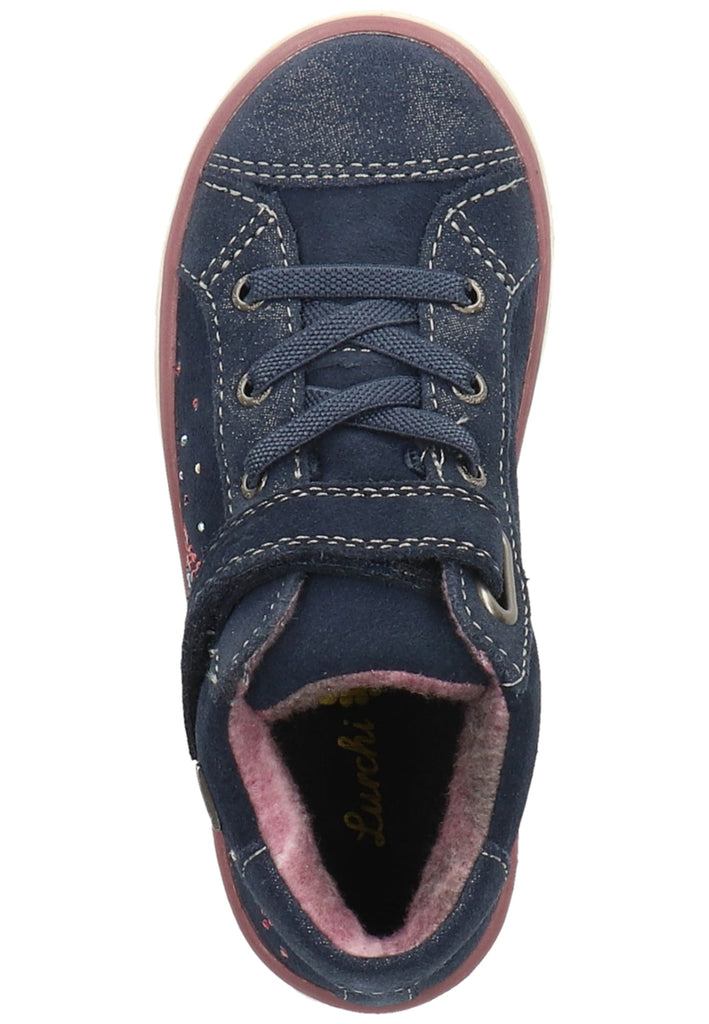 Lurchi Sneaker Veloursleder Navy - surf4shoes