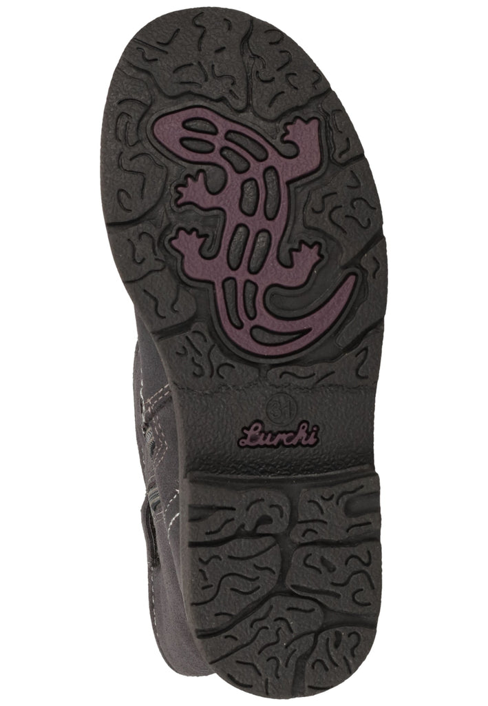 Lurchi Stiefelette Veloursleder Charcoal - surf4shoes