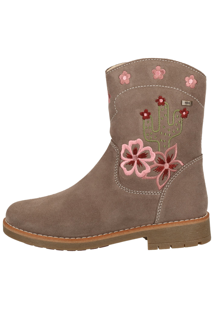 Lurchi Stiefelette Nubukleder Stone Warmfutter - surf4shoes