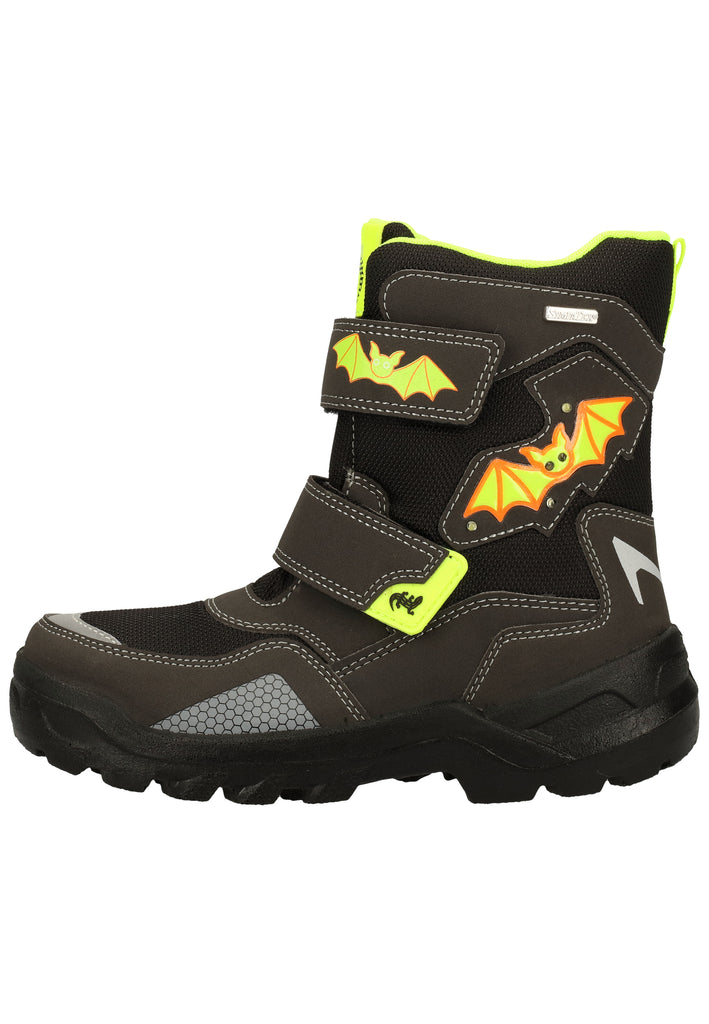 Lurchi Stiefelette Lederimitat/Textil Schwarz Warmfutter - surf4shoes