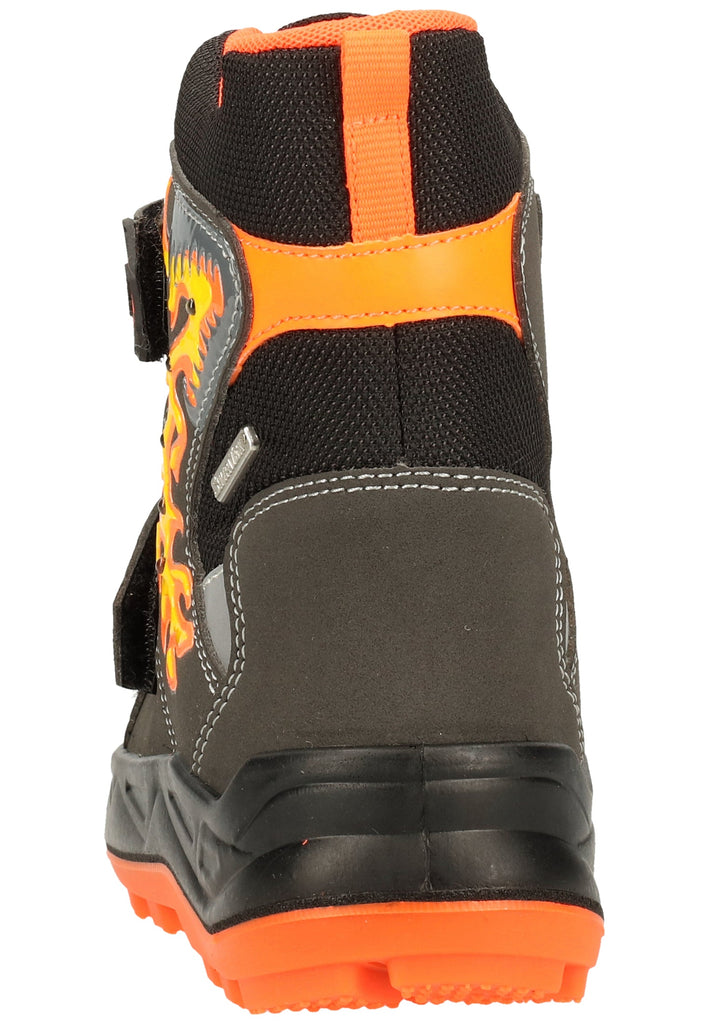 Lurchi Stiefelette Lederimitat/Textil Schwarz Warmfutter - surf4shoes