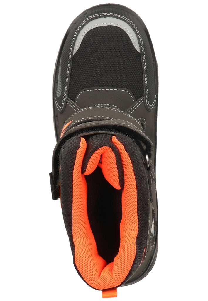 Lurchi Stiefelette Lederimitat/Textil Schwarz Warmfutter - surf4shoes