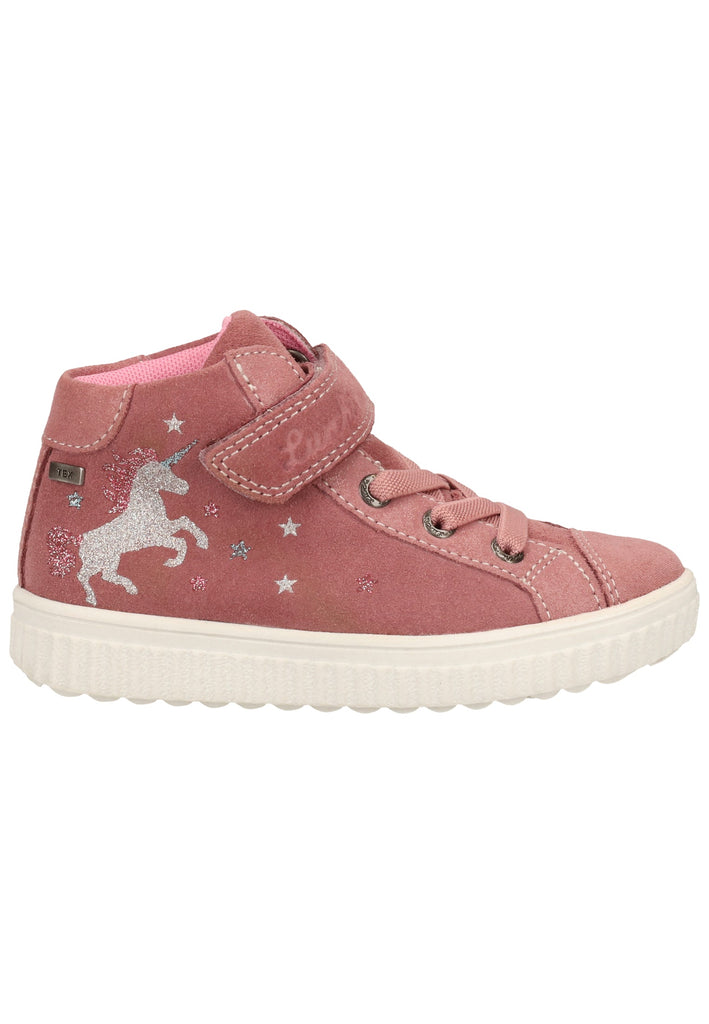 Lurchi Sneaker Veloursleder Rosa - surf4shoes