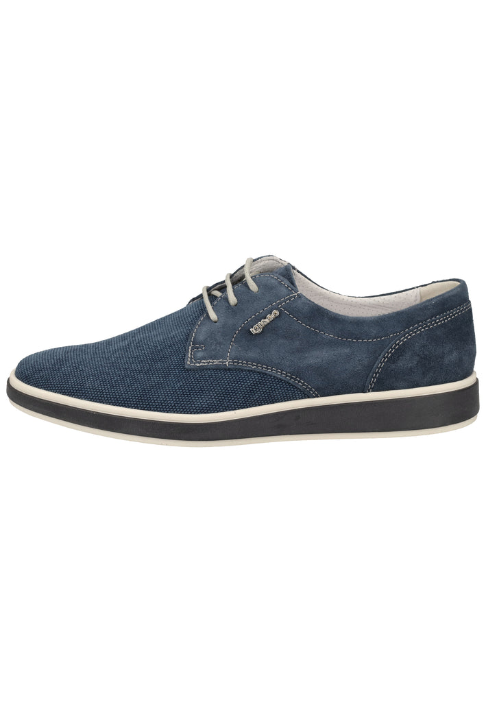 IGI&CO Halbschuhe Veloursleder/Textil Blau - surf4shoes