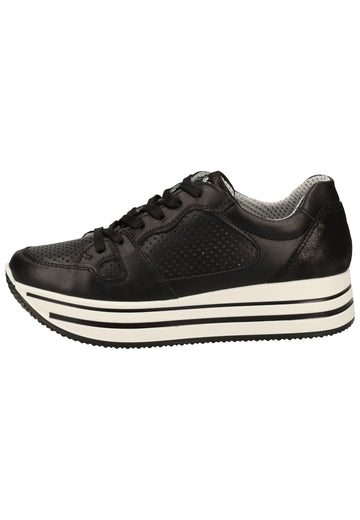 IGI&CO Sneaker Nappaleder Schwarz - surf4shoes