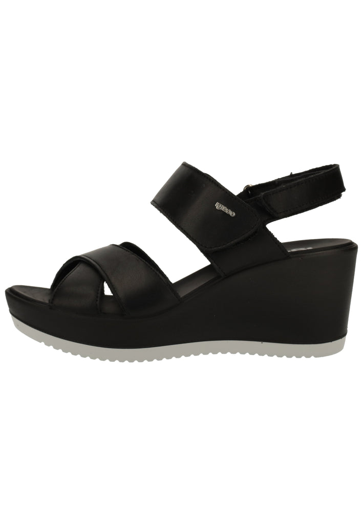 IGI&CO Sandalen Nappaleder Schwarz - surf4shoes