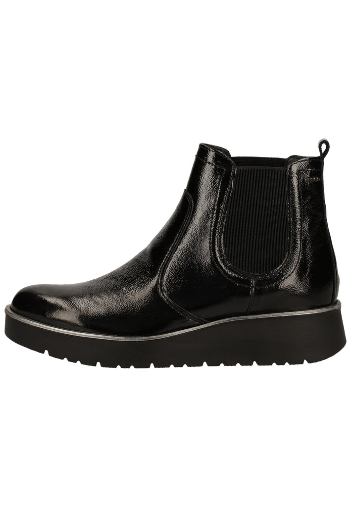 IGI&CO Stiefelette Leder/Textil Schwarz Lack - surf4shoes