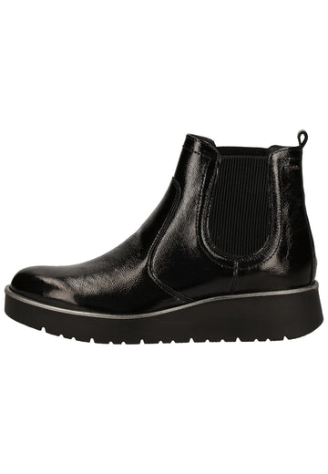IGI&CO Stiefelette Leder/Textil Schwarz Lack - surf4shoes