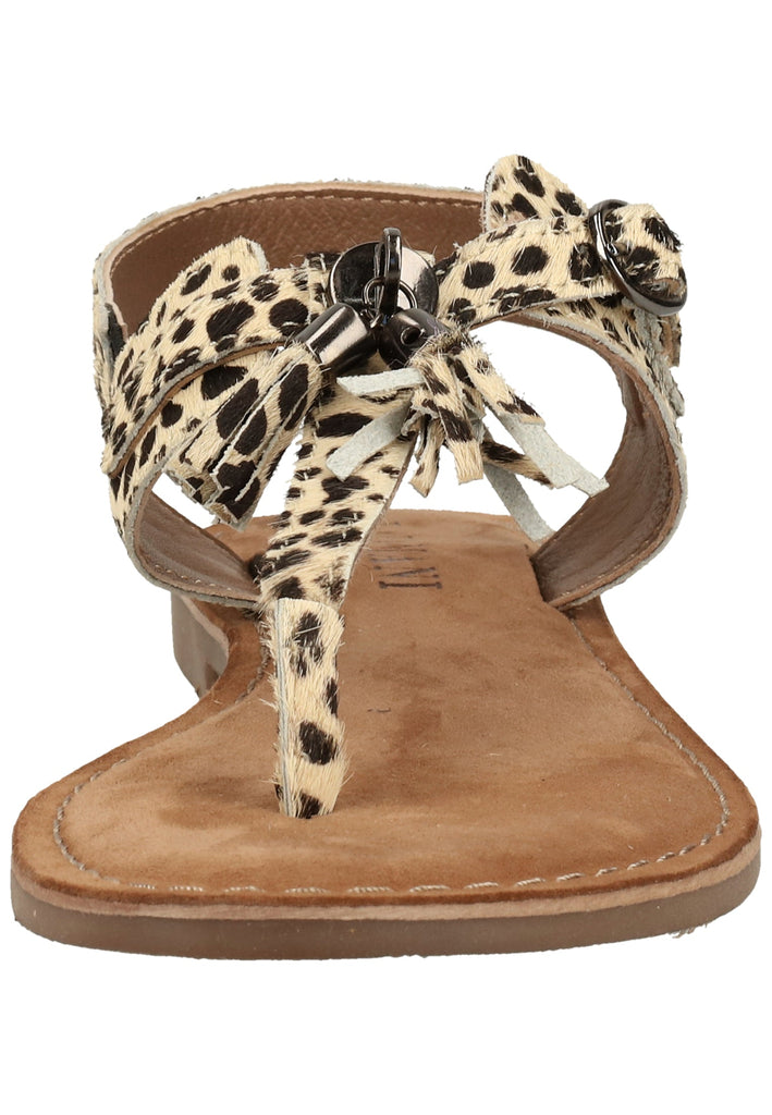 Lazamani Sandalen Leder Beige/Braun - surf4shoes