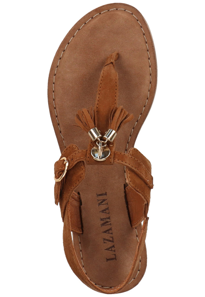 Lazamani Sandalen Leder Tan - surf4shoes