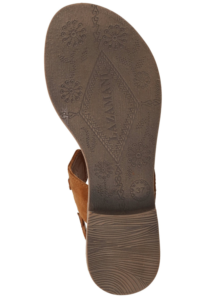 Lazamani Sandalen Leder Tan - surf4shoes