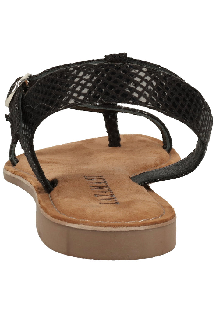 Lazamani Sandalen Leder Schwarz - surf4shoes