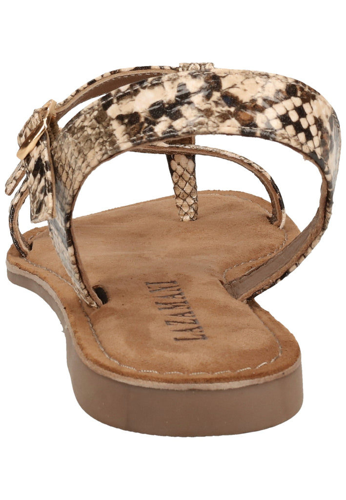 Lazamani Sandalen Leder Beige - surf4shoes