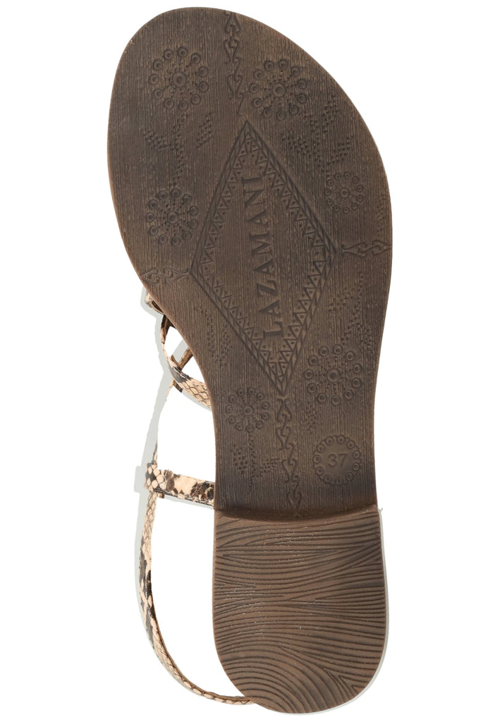 Lazamani Sandalen Leder Braun - surf4shoes