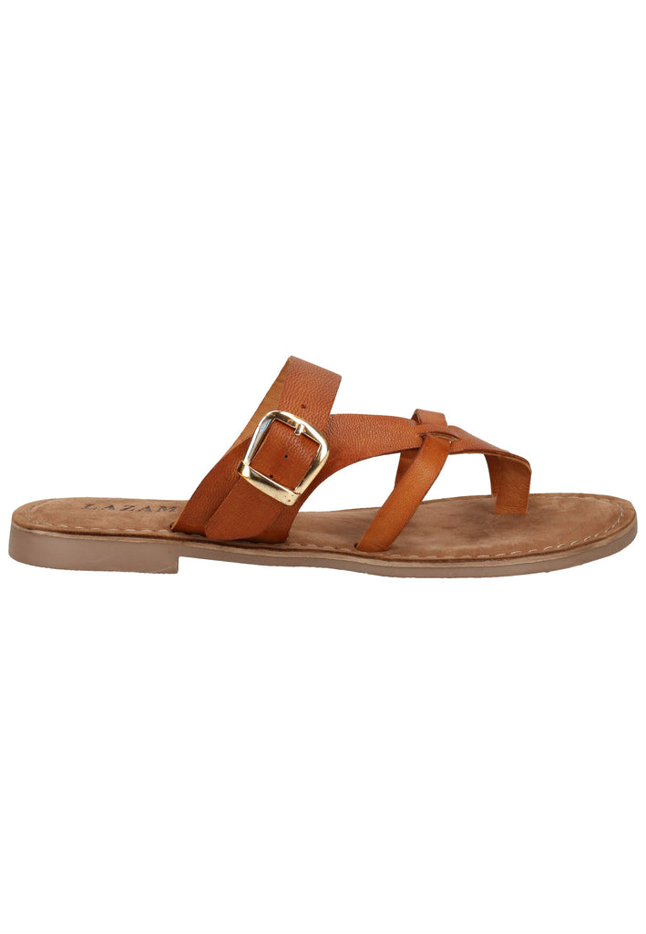Lazamani Sandalen Leder Tan - surf4shoes