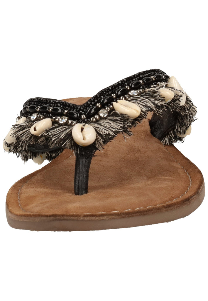 Lazamani Sandalen Textil Schwarz - surf4shoes