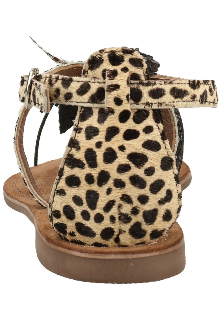 Lazamani Sandalen Leder Beige/Braun - surf4shoes