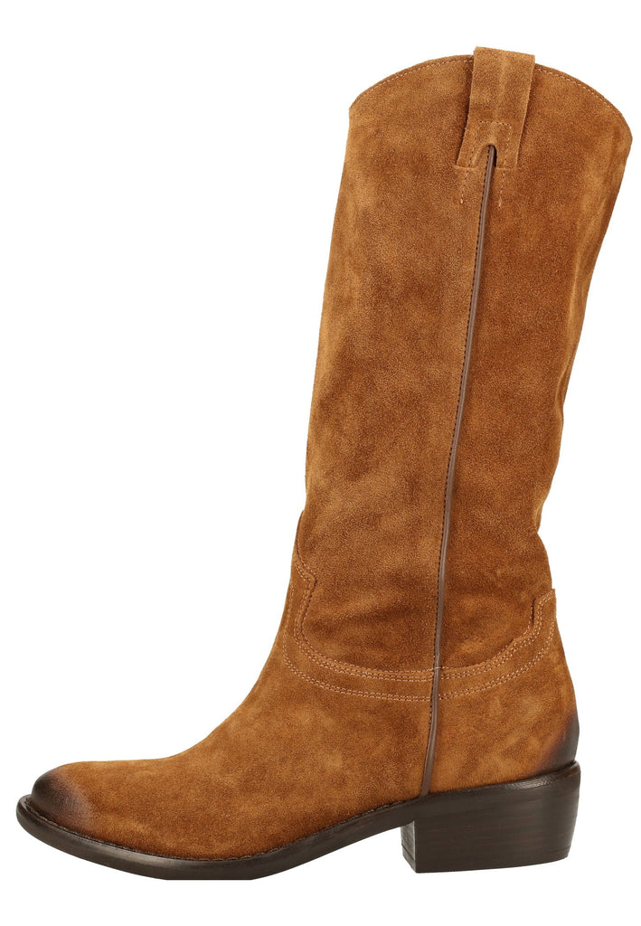 Lazamani Stiefel Veloursleder Cuoio - surf4shoes