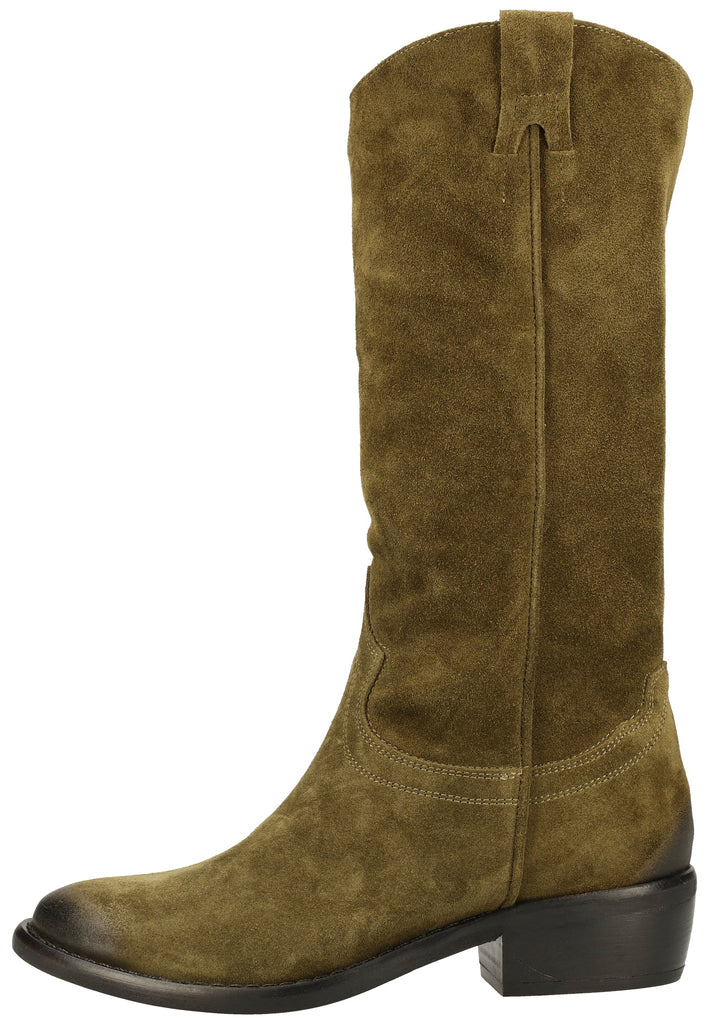 Lazamani Stiefel Veloursleder Braun - surf4shoes