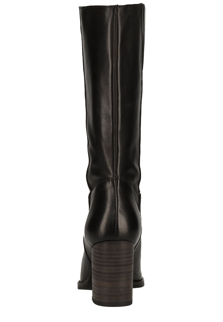 Lazamani Stiefel Leder Schwarz - surf4shoes