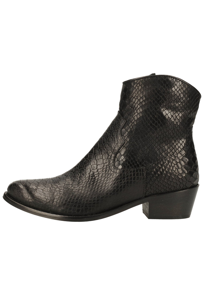 Lazamani Stiefelette Leder Schwarz - surf4shoes