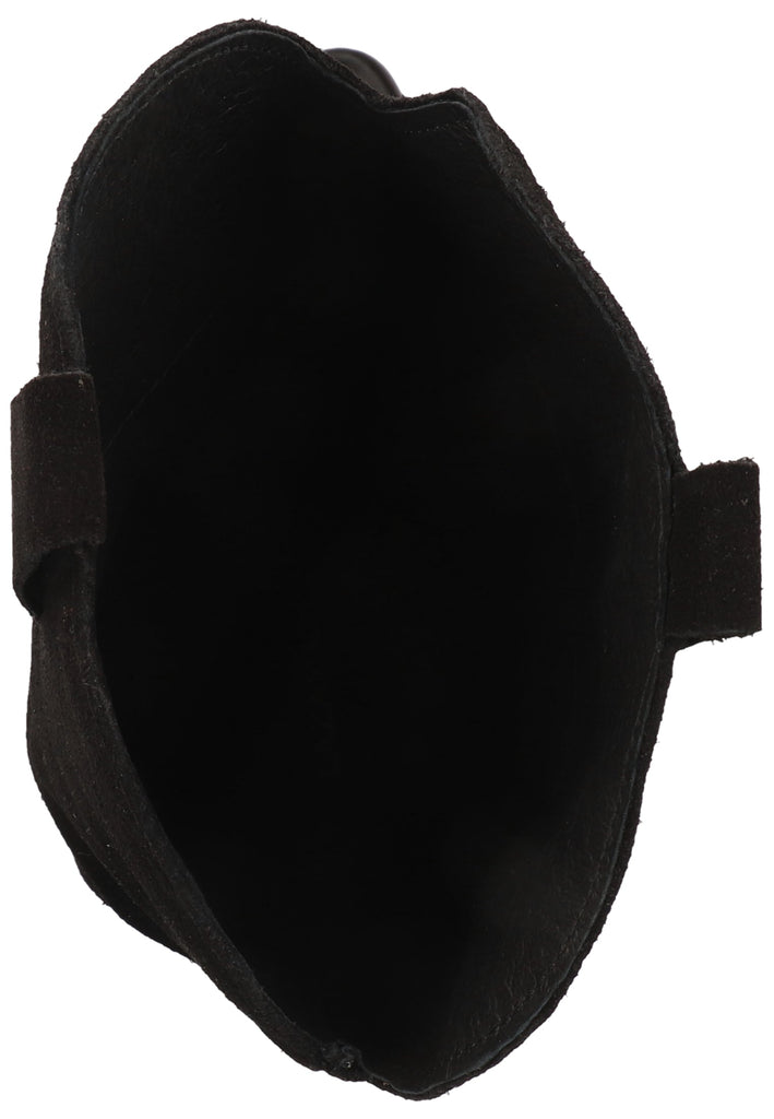 Lazamani Stiefel Veloursleder Schwarz - surf4shoes