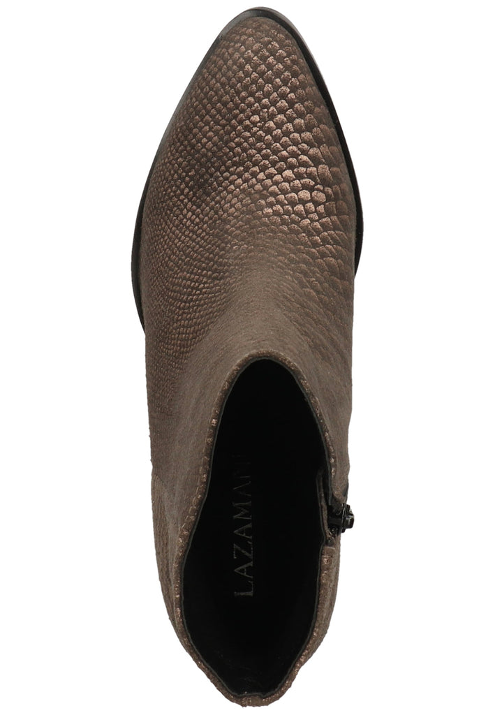 Lazamani Stiefelette Leder Gold/Schwarz - surf4shoes