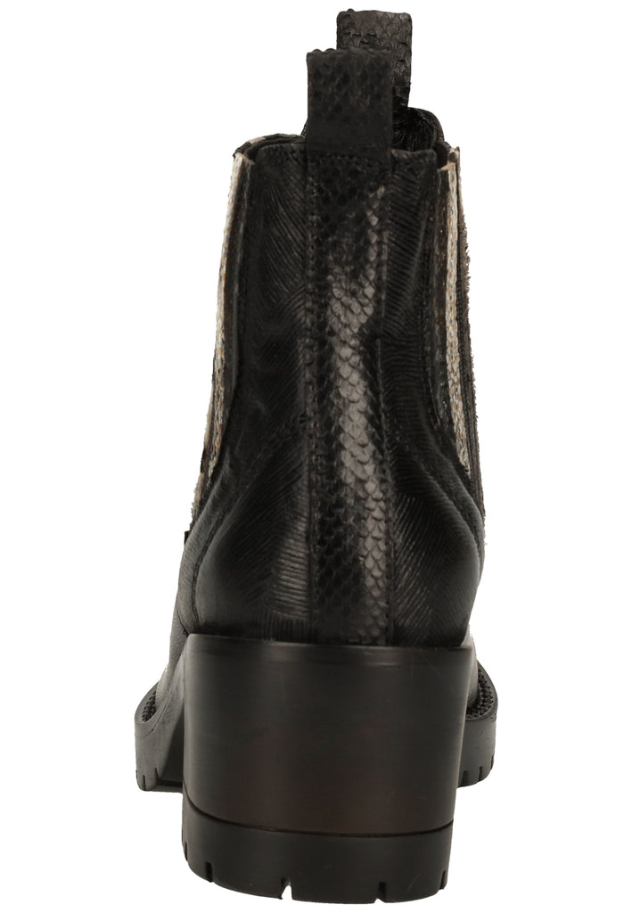 Lazamani Stiefelette Leder Schwarz - surf4shoes