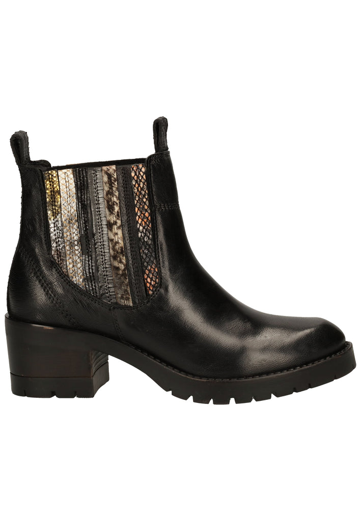 Lazamani Stiefelette Leder Schwarz - surf4shoes