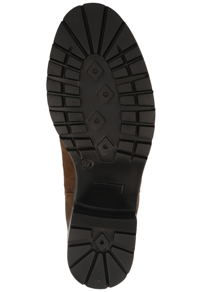 Lazamani Stiefelette Veloursleder Khaki - surf4shoes