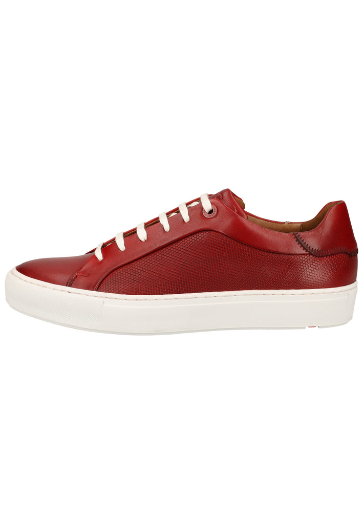 Lloyd Sneaker Leder Red - surf4shoes