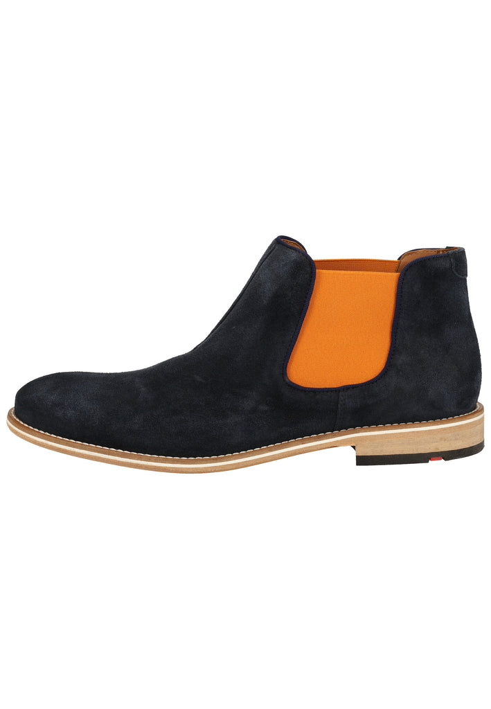Lloyd Stiefelette Veloursleder/Textil Dunkelblau - surf4shoes