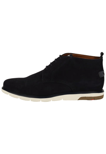 Lloyd Stiefelette Veloursleder Dunkelblau - surf4shoes
