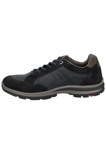 Lloyd Halbschuhe Leder Navy - surf4shoes