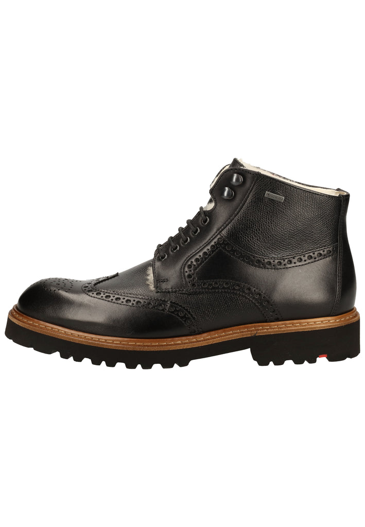 Lloyd Stiefelette Leder Schwarz Warmfutter - surf4shoes