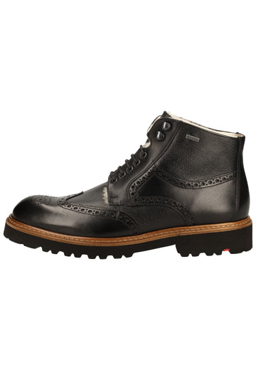 Lloyd Stiefelette Leder Schwarz Warmfutter - surf4shoes