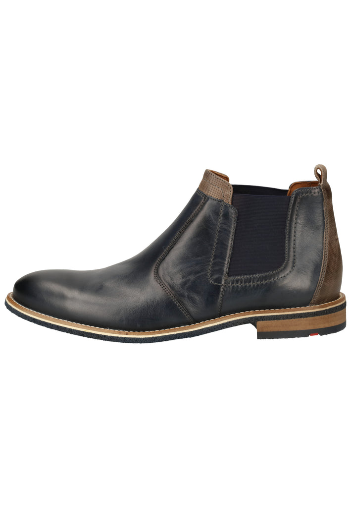Lloyd Stiefelette Leder Blau - surf4shoes