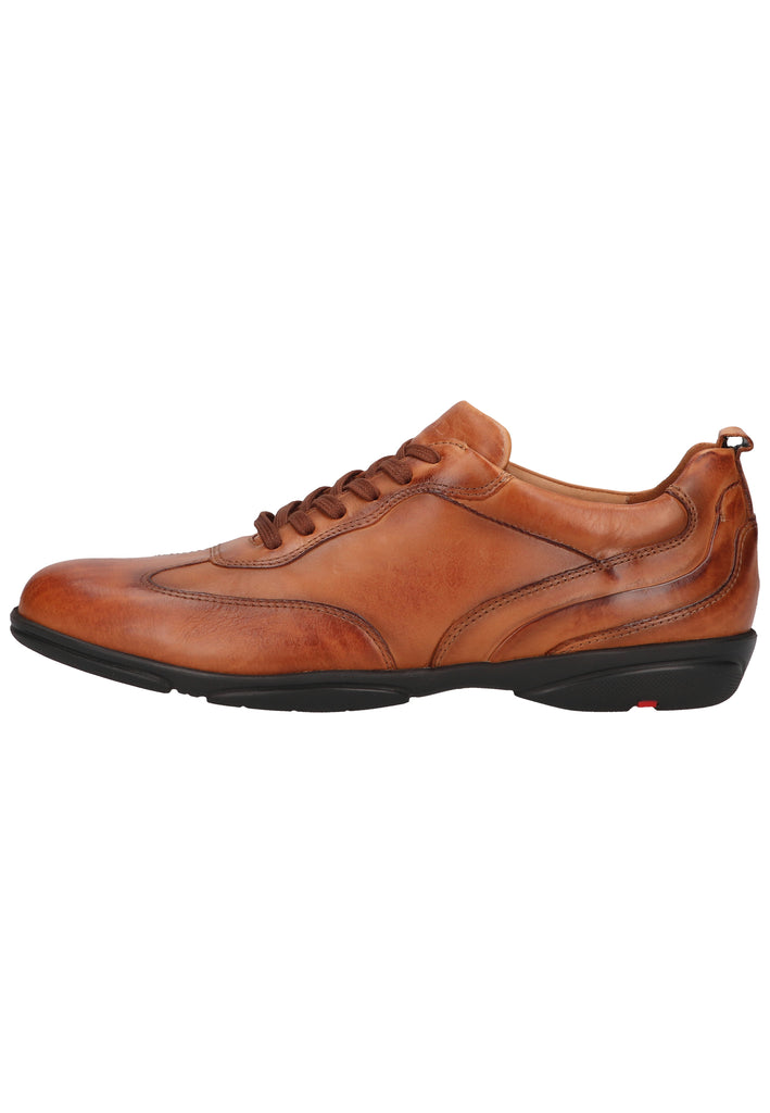 Lloyd Halbschuhe Glattleder Cognac - surf4shoes