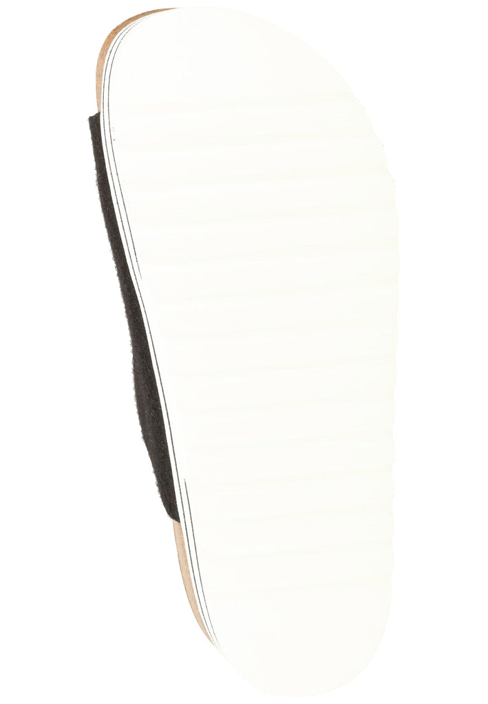 Shepherd Hausschuhe Wolle Schwarz - surf4shoes