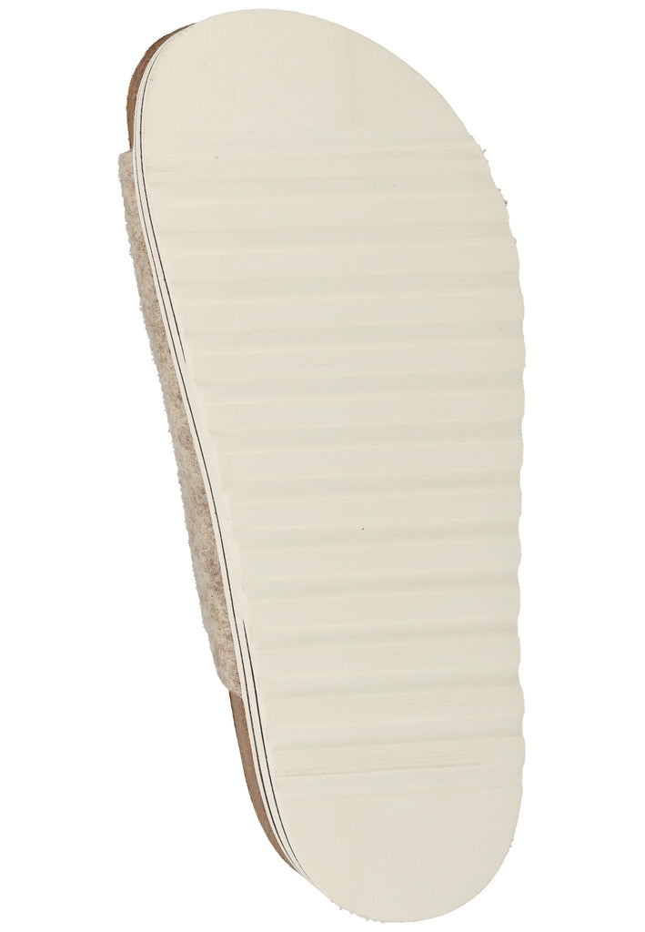 Shepherd Hausschuhe Wolle Beige - surf4shoes