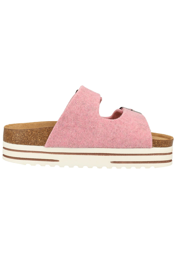 Shepherd Hausschuhe Wolle Pink - surf4shoes