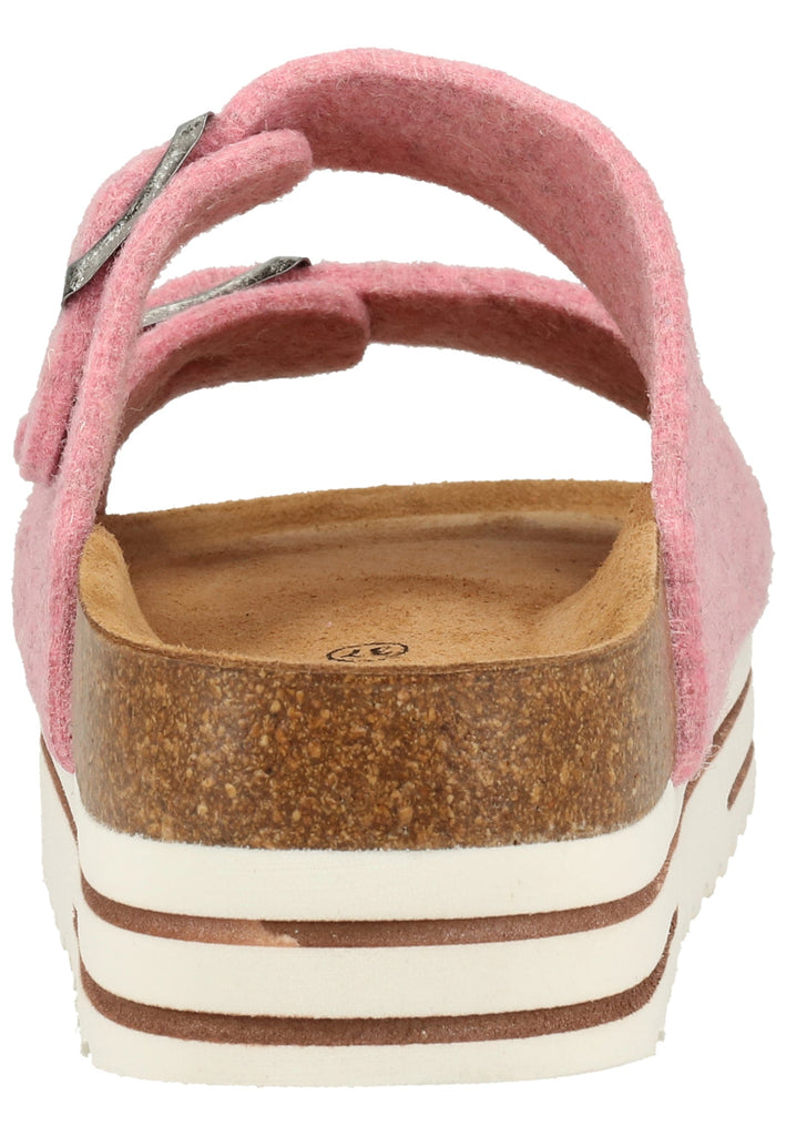 Shepherd Hausschuhe Wolle Pink - surf4shoes
