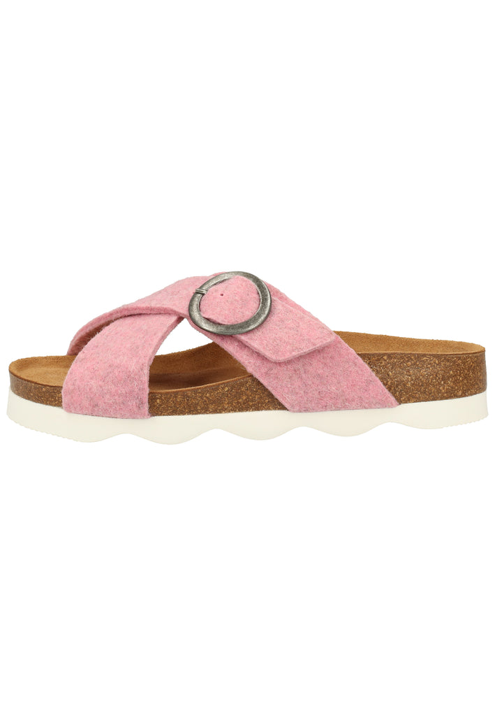 Shepherd Hausschuhe Wolle Pink - surf4shoes