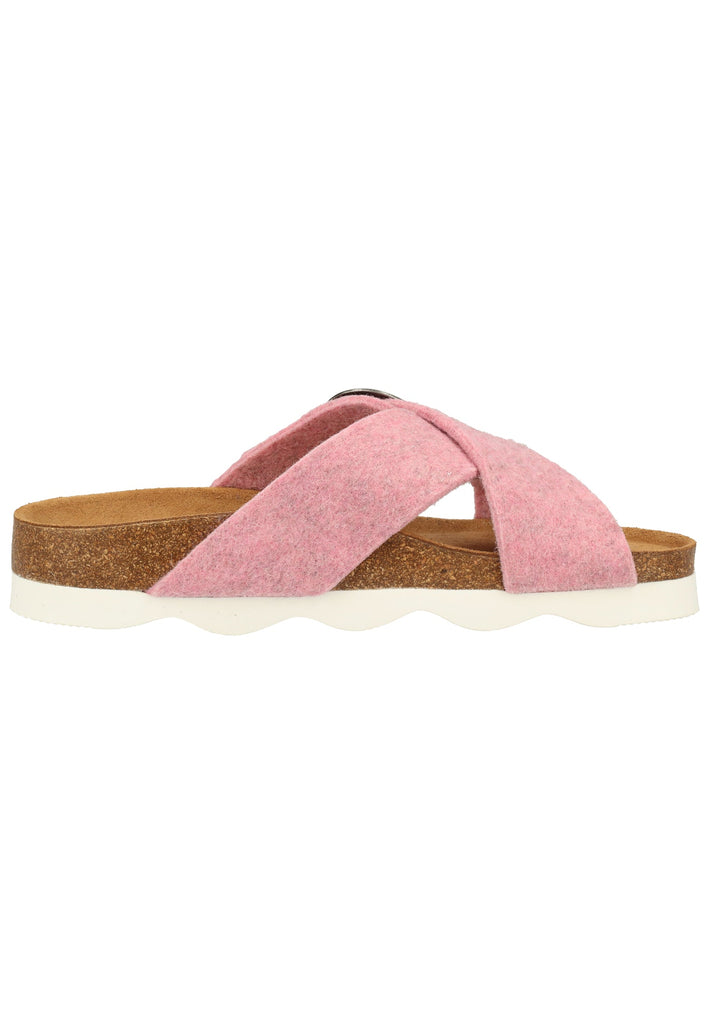 Shepherd Hausschuhe Wolle Pink - surf4shoes
